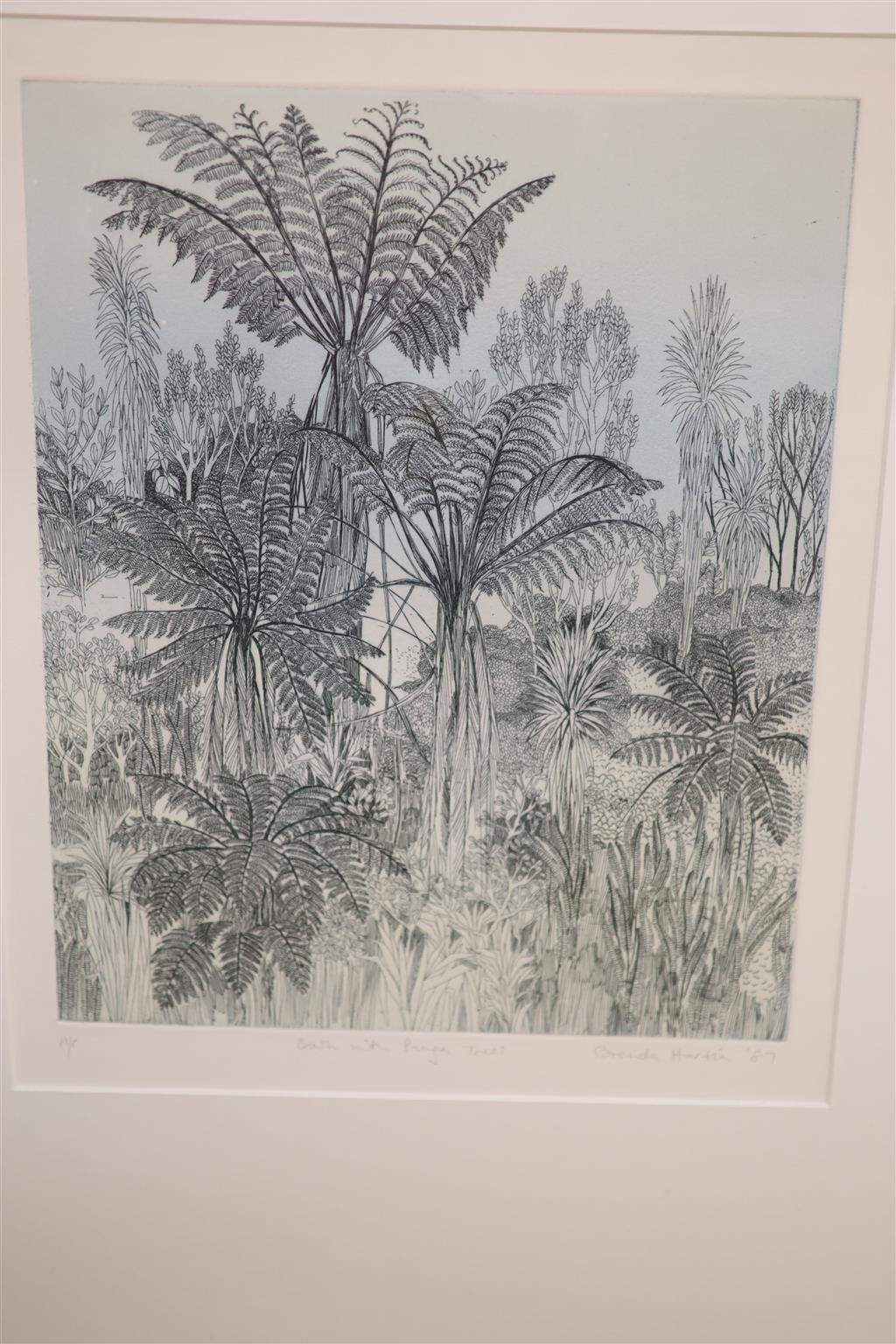 A group of assorted limited edition prints and photographs including Winifred Pickard, Valerie Thornton and Brenda Hartill (6)